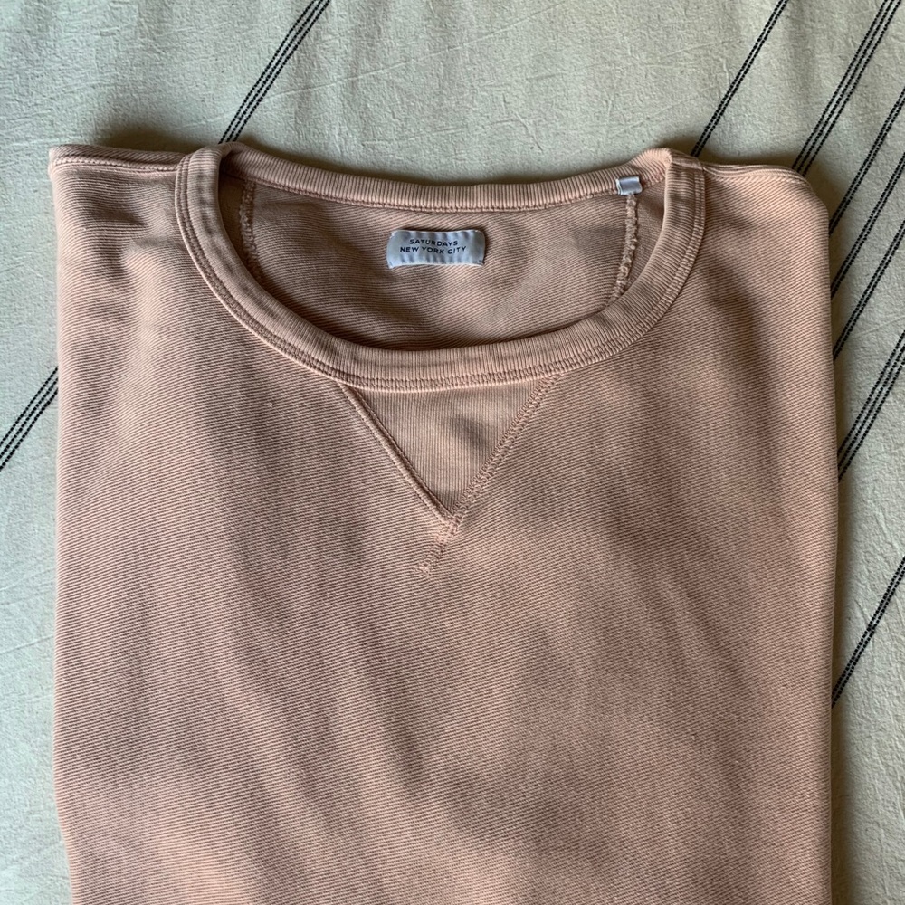 SATURDAYS NYC | Short Sleeve Sweatshirt